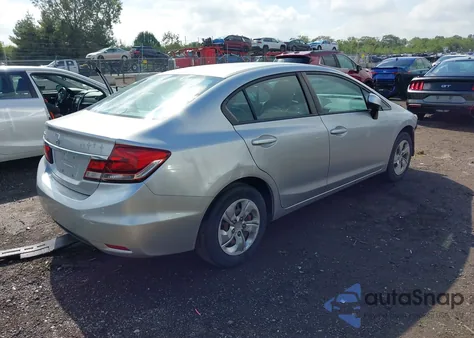 2013 Honda Civic Lx z USA, uszkodzony, nr VIN 19XFB2F59DE096288